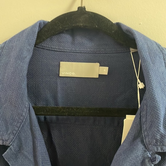 Vince - men’s navy button down - Picture 2 of 5